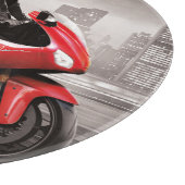 Marilyn Motorrad Schneidebrett (Ecke)