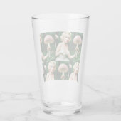 Marilyn mushroom fun Zuhause decore Glas (Rückseite)