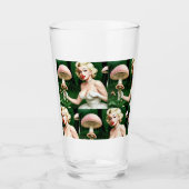 Marilyn mushroom fun Zuhause decore Glas (Vorderseite)