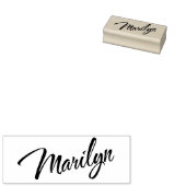 Marilyn nennt kursiven dekorativen Skript-Schrifta Gummistempel (Stempel)