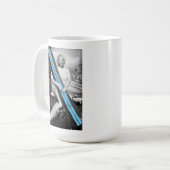 Marilyn Snowboard Kaffeetasse (Vorderseite Links)