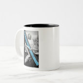 Marilyn Snowboard Zweifarbige Tasse (Vorderseite Links)