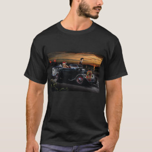Marilyn- und Elvis-Weihnachtsfreude-Fahrt T-Shirt