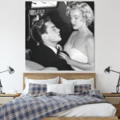 Marilyn und Hipoto im Film Leinwanddruck (Insitu (Schlafzimmer))