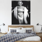 Marilyn Vintage Poster Leinwanddruck (Insitu (Schlafzimmer))