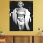 Marilyn Vintage Poster Leinwanddruck (Insitu (Wohnzimmer))