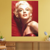 Marilyn Vintage Poster Leinwanddruck (Insitu (Wohnzimmer))