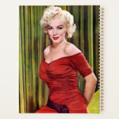 Marilyn Vintage Poster Planer (Rückseite)