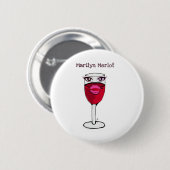 MARILYNmerlot-… WEIN-DRUCK DURCH JILL Button (Vorne & Hinten)