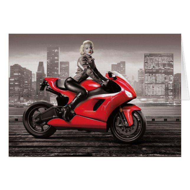 Marilyns Motorrad (Vorderseite (Horizontal))