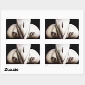 Marilyn's Ride Rechteckiger Aufkleber (Blatt)