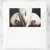 Marilyn's Ride Rechteckiger Aufkleber (Tasche)