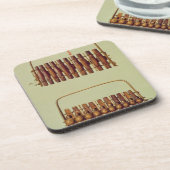 Marimba, Front und hintere Ansichten, Getränkeuntersetzer (Linke Seite)