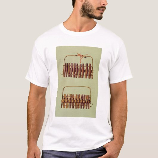 Marimba, Front und hintere Ansichten, T-Shirt (Vorderseite)