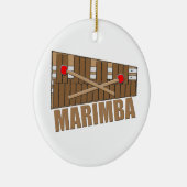 Marimba Keramik Ornament (Rechts)