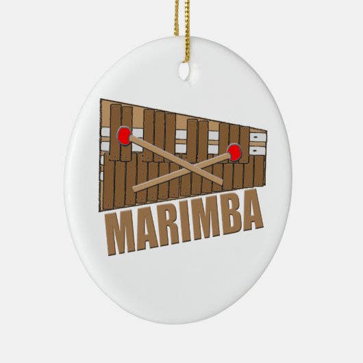 Marimba Keramik Ornament (Rechts)