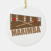 Marimba Keramik Ornament (Vorne)