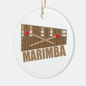Marimba Keramik Ornament (Links)