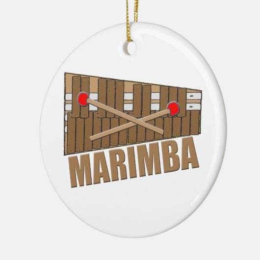 Marimba Keramik Ornament (Links)