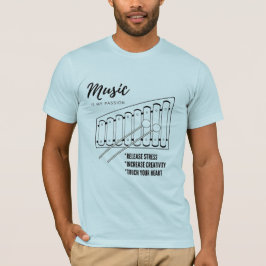 Marimba, Musik T-Shirt