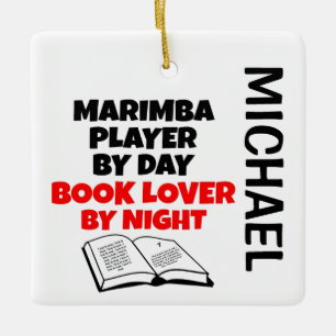 Marimba Player Lieben lesen CUSTOM Keramikornament