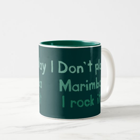Marimba Rock It Tasse (VorderseiteRechts)