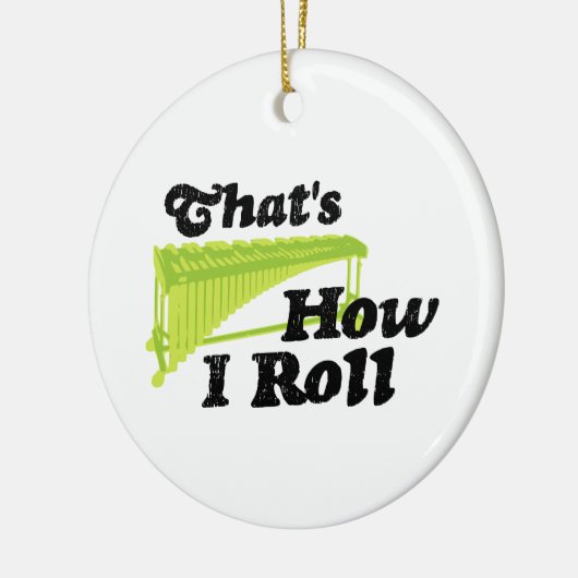 Marimba - So Roll ich Keramikornament (Links)