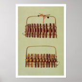 Marimba, Vorder- und Rückseite, Südafrika, aus Poster (Vorne)