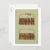 Marimba, Vorder- und Rückseite, Südafrika, aus Postkarte (Vorne/Hinten)