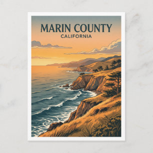 Marin County, Golden Gate National Recreation Area Postkarte