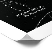 Marin County Night Sky Black Poster 16x20 (Ecke)