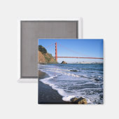 Marin Headlands, Golden Gate Bridge, San Magnet (Vorderseite/Rückseite)