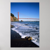 Marin Headlands, Golden Gate Bridge, San Poster (Vorne)