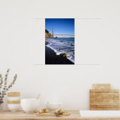 Marin Headlands, Golden Gate Bridge, San Poster (Küche)