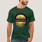 Marin Landkreis Monte Tamalpais T-Shirt (Vorderseite)