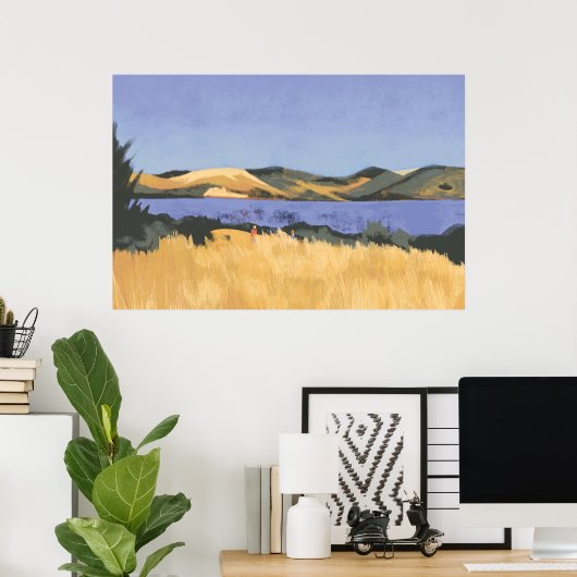 Marin Landkreis Poster (Heimbüro)