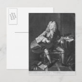 Marin Marais, 1704 Postkarte (Vorne/Hinten)