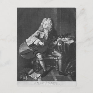 Marin Marais, 1704 Postkarte