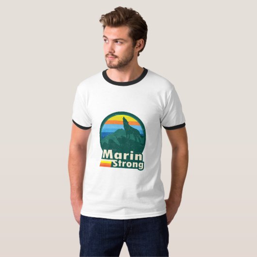 Marin Strong Men Ringer Tshirt (Vorne ganz)