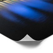 Marina Bay at Night 3 - Singapur Poster (Ecke)