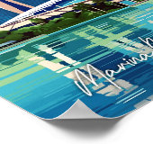 Marina Bay Sands Kunstmuseum Poster (Ecke)