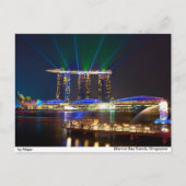Marina Bay Sands Postkarte (Vorderseite)