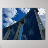 Marina Bay Sands Singapore Skyline Architecture Poster (Vorne)