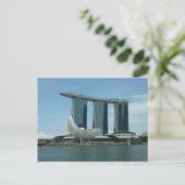 Marina Bay Sands Singapur Postkarte (Stehend Vorderseite)