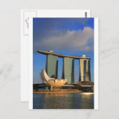 Marina Bay Sands Singapur Postkarte (Vorne/Hinten)