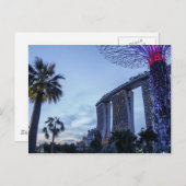 Marina Bay Sands Singapur Postkarte (Vorne/Hinten)