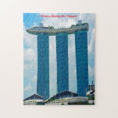 Marina Bay Sands Singapur. Puzzle (Vertikal)