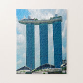 Marina Bay Sands Singapur. Puzzle (Vertikal)
