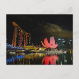 Marina Bay, Singapur - Postcard Postkarte