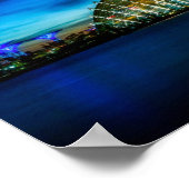 Marina Bay - Singapur Poster (Ecke)